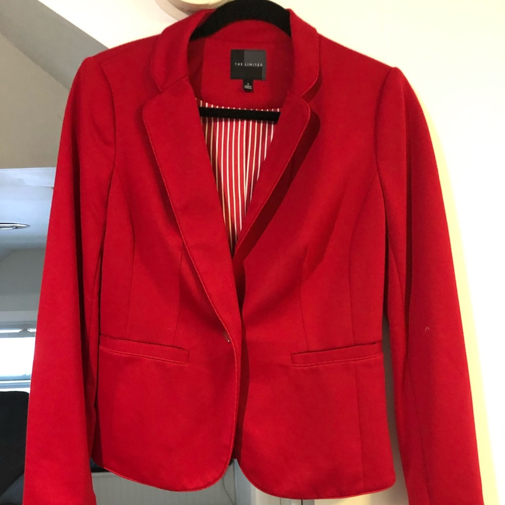 The Limited Red Blazer